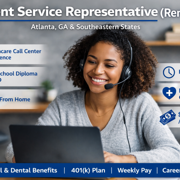 Remote Patient Service Representative -Randstad