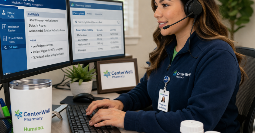 Remote Clinical Services Pharmacy Technician with CenterWell Pharmacy